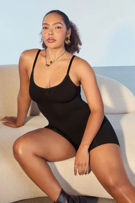 Smooth As Hell Shaping Short Onesie