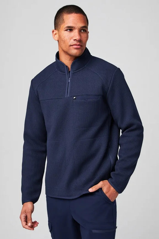 Ace Quarter Zip Scrub Jacket