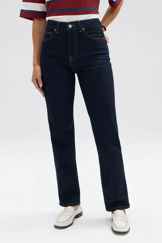High Rise Straight Jean