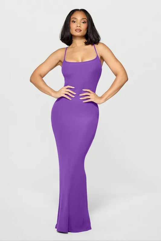 Soft Rib Maxi Dress