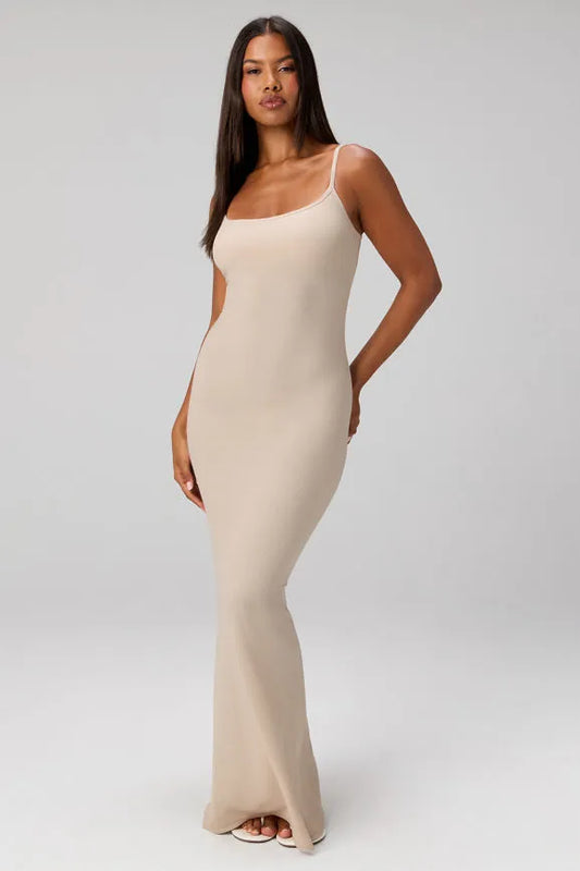 Soft Rib Maxi Dress
