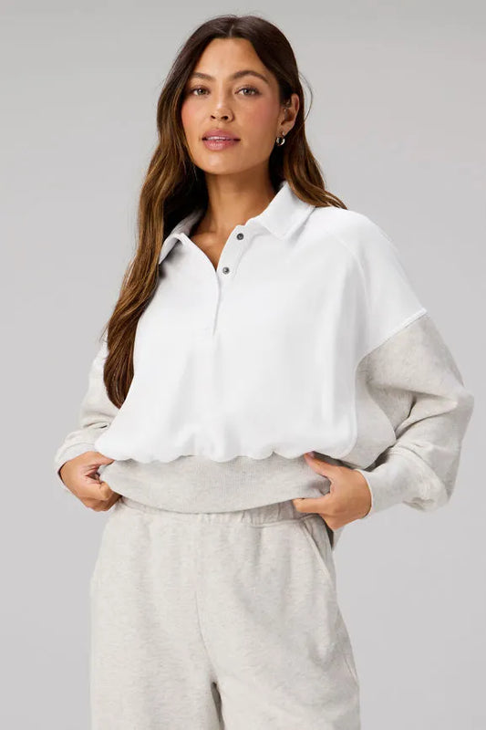 Year Round Terry Snap Front Sweatshirt
