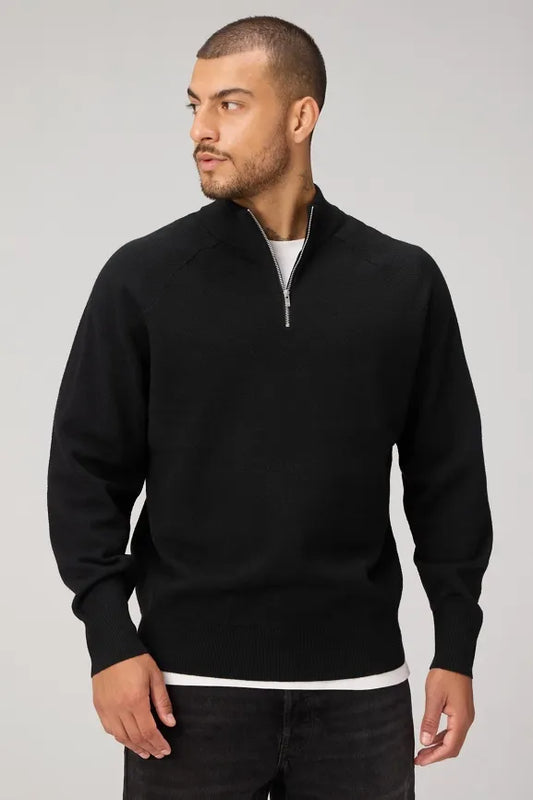 The SoftTouch Quarter Zip Sweater