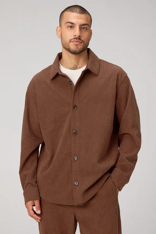 The Club Cord Relaxed Shirt Jacket