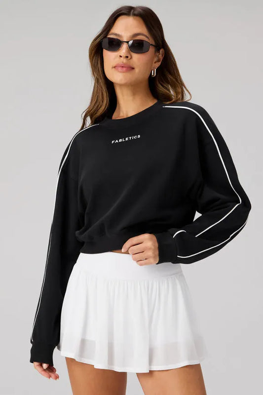 Year Round Terry Sporty Crew Neck