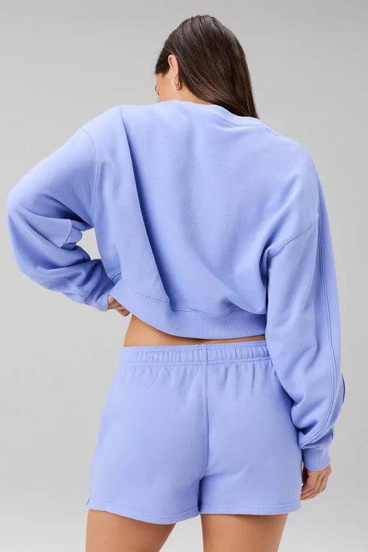 Year Round Terry Sporty Crew Neck