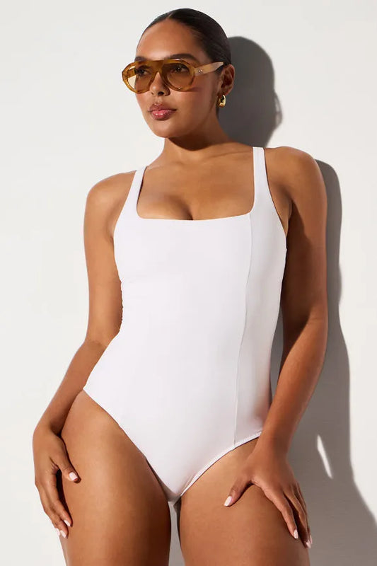 Shaping Swim Waist Cinching One Piece