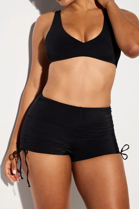 Shaping Swim High Waist Booty Short