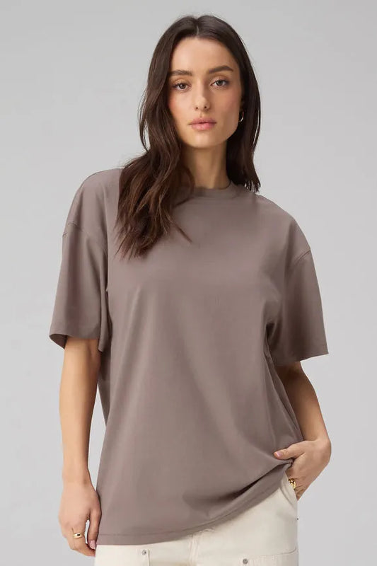 100% Cotton Boyfriend Short-Sleeve Tee
