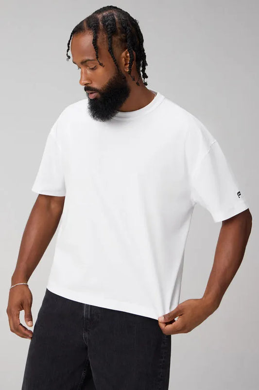 The Effortless Oversized Tee (Cropped)