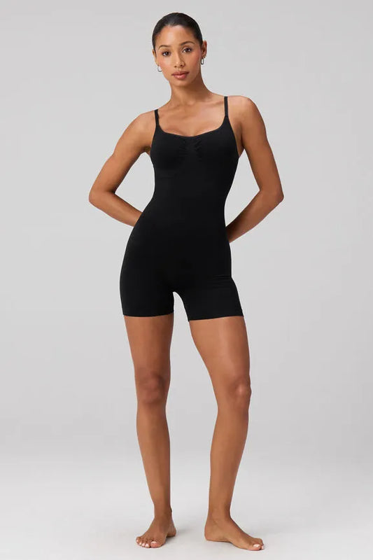 Smooth As Hell Shaping Short Onesie