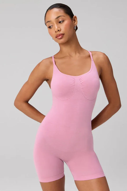 Smooth As Hell Shaping Short Onesie