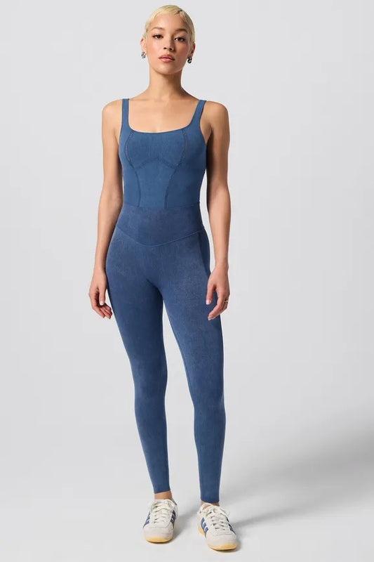 Denim Look Bodysuit