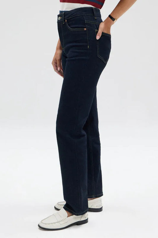 High Rise Straight Jean