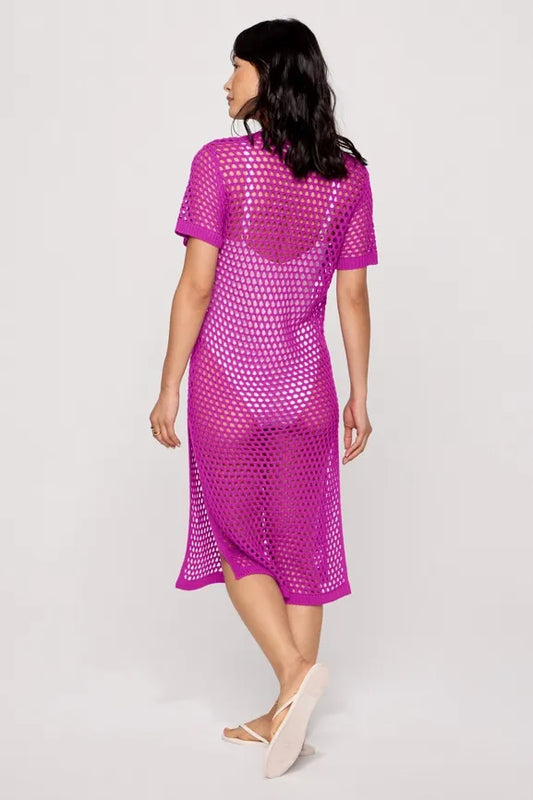 Crochet Midi Dress