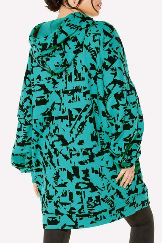 Major Label Oversized Hoodie