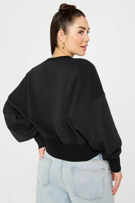 Year Round Terry Crew Neck Sweatshirt
