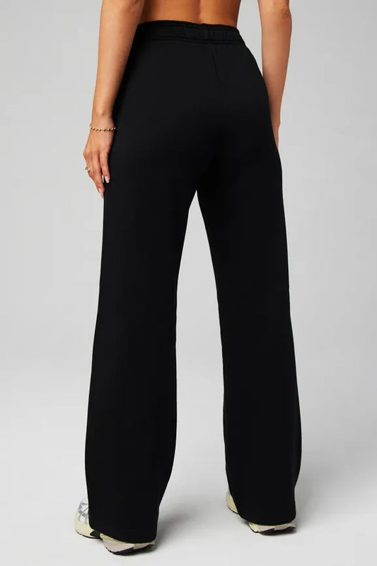 Cozy Fleece Wide Leg Sweatpant