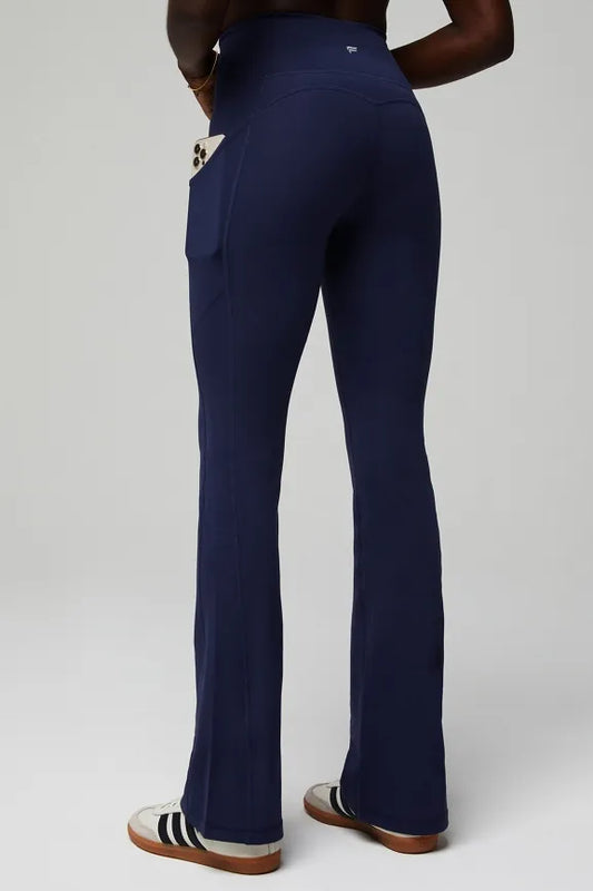 Oasis PureLuxe High-Waisted Pocketed Kick Flare