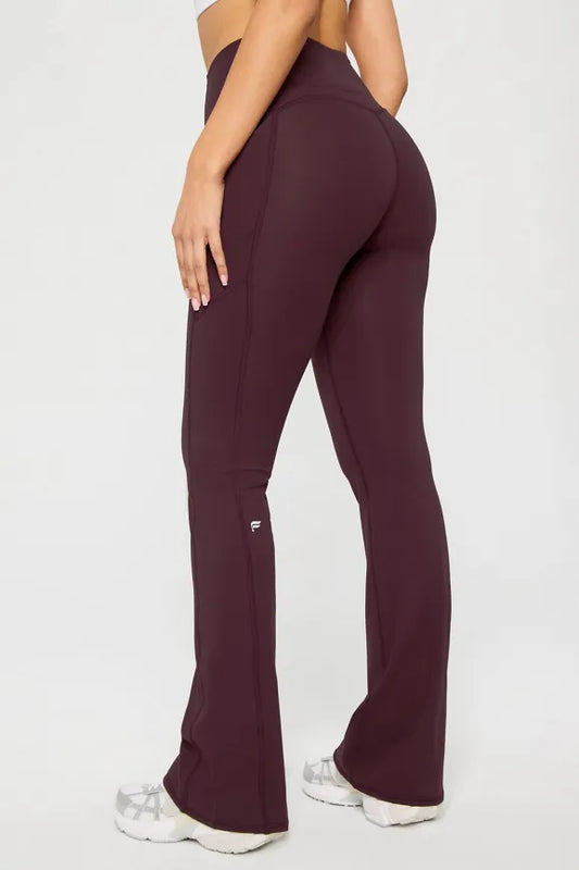 Oasis PureLuxe High-Waisted Pocketed Kick Flare