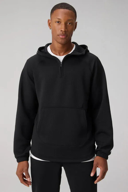 The GridTech Quarter Zip Hoodie