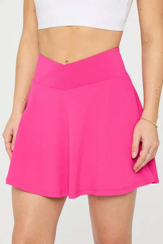 Crossover Flounce Skirt Classic Mini