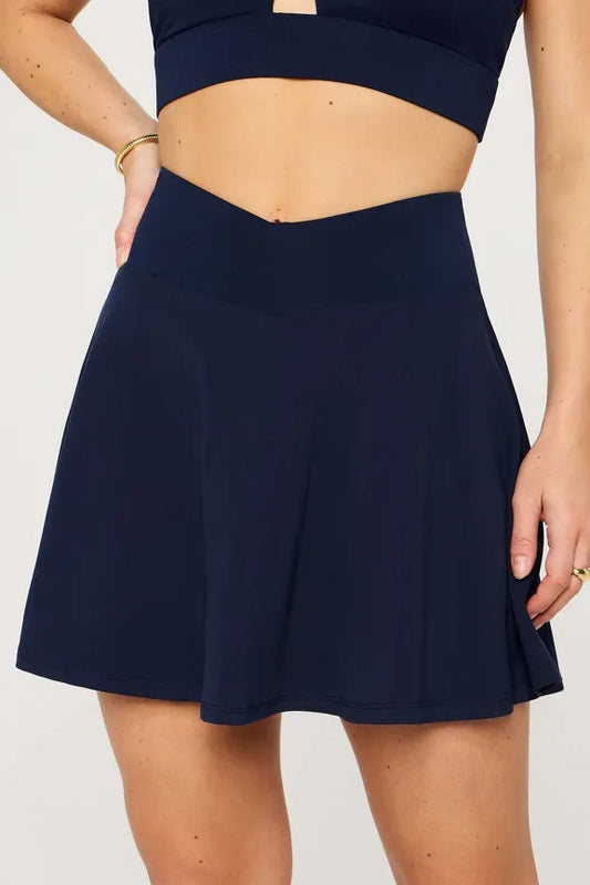 Crossover Flounce Skirt Classic Mini