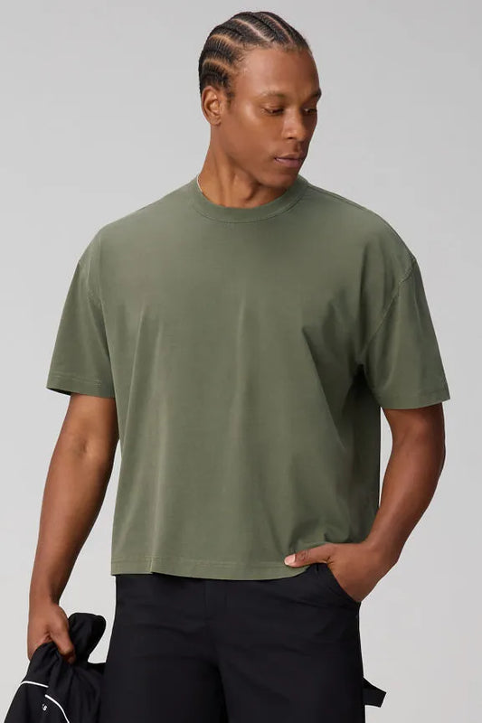 The Effortless Oversized Tee (Cropped)