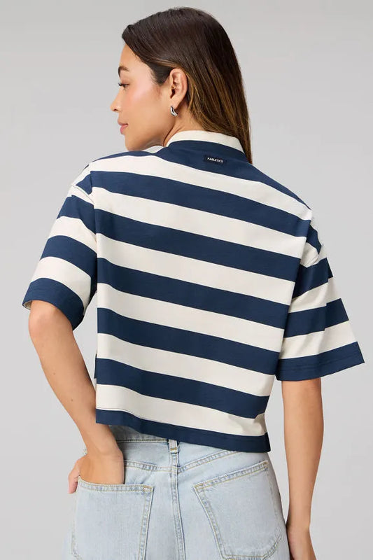 Heavy Cotton Cropped Polo Tee