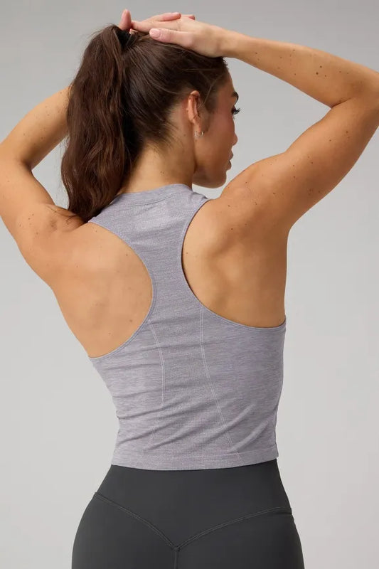 Feather Tech+ Racerback Cropped Tank