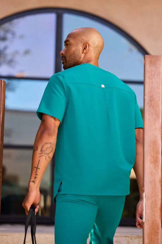 Helix 1-Pocket Scrub Top