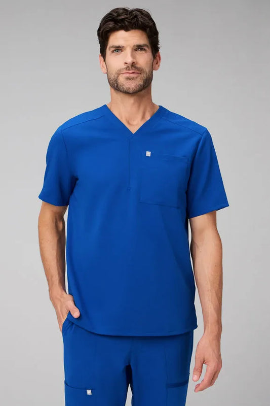 Helix 1-Pocket Scrub Top