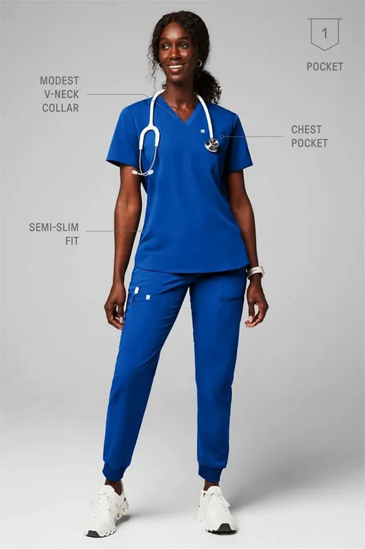 Vital 1-Pocket Scrub Top (Petite Fit)